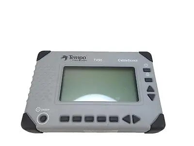Buy Tempo CableScout TV90 Coax CATV TDR Cable Tester- NEW • 559.99$