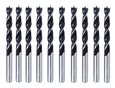 Buy 10Pcs 1/4  Wood Brad Point Drill Bit Woodworking Drills For Hardwood Softwood • 13.05$