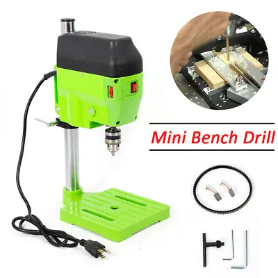 Buy Electric Bench Drill Press Stand Mini Metal Drilling Machine Home DIY 480W • 49.40$