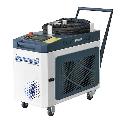 Buy MAX 2000W Mobile Laser Cleaner Rust Paint Oil Coating Removal Machine 220V 1 Ph • 13,204.05$