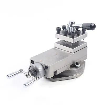Buy Universal Metal Lathe Machine Tool Holder 80 Mm AT300 Lathe Tool Post Assembly • 120.65$
