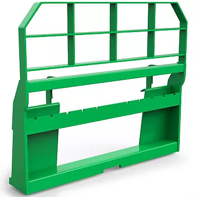 Buy 45  Frame Skid Steer Tractor Pallet Fork Quick Attachment 4000LBS Green Steel • 295.55$