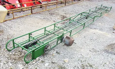 Buy Used 20 FT SQUARE HAY BALE ELEVATOR 1/2 Hp Motor (PICK UP ONLY IN KENTUCKY) • 1,365$