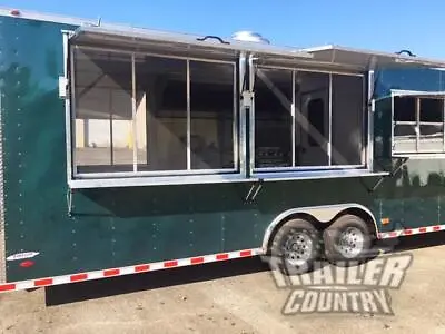 Buy New 2024 8.5x30 8.5 X 30 Enclosed Mobile Concession Kitchen Food Vending Trailer • 9,500$