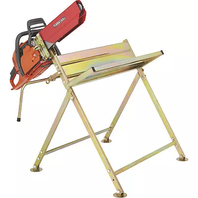 Buy Ironton Sawhorse With Chainsaw Holder, Holds Logs To 6ft.L X 8.75in.Dia., • 119.99$
