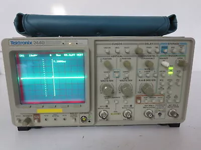 Buy TEKTRONIX 2440 500Ms/S 2-Channel Digital Oscilloscope OPT 22 W/ Power Cable • 350$