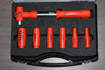 Buy Itl 1000v Insulated 1/2  Drive Torque Wrench Set 7-piece Deep Sockets G1364144 • 675$