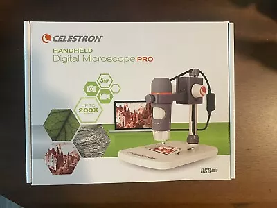 Buy Celestron 44308 Digital Microscope Pro 5 MP Handheld High Resolution • 75$
