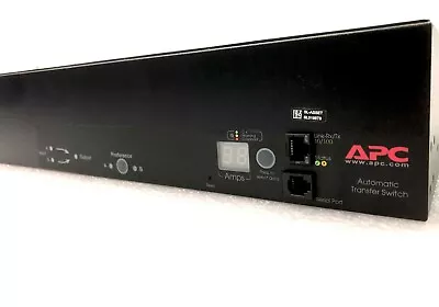 Buy NEW APC Schneider Electric AP7731 (30 AMP)  Automatic  Transfer Switch 208V NEW • 295$