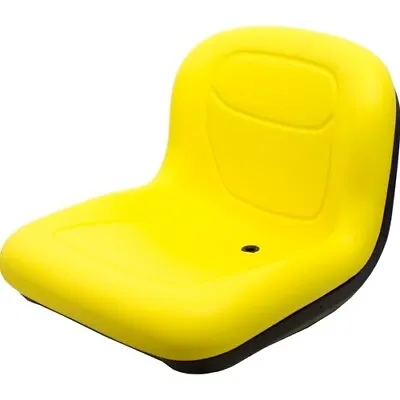 Buy Fits Hustler Lawn Mower Bucket Seat - Fits Various Models - Yellow Vinyl • 124.99$