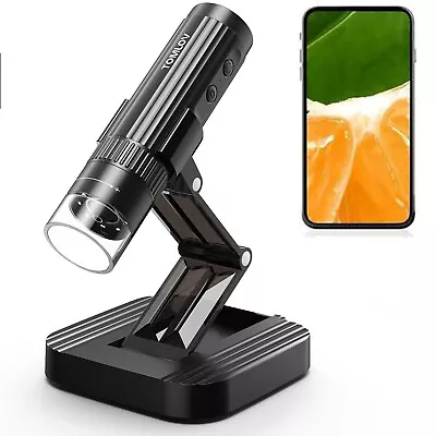 Buy TOMLOV 1080P WiFi Handheld USB Trichome Coin Microscope Camera 1000X Magnifier • 36.99$