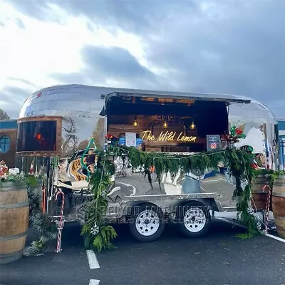 Buy Custom Airstream Vintage Food Truck Mobile Kitchen Beer Bar Food Vending Trailer • 10$