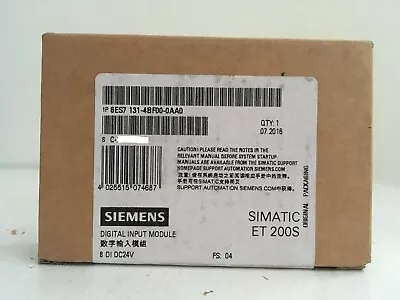 Buy New Siemens S7 Digital Input Module 6ES7 131-4BF00-0AA0 6ES7131-4BF00-0AA0 • 77$