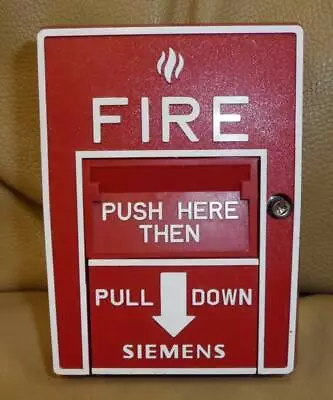 Buy SIEMENS HMS-D Dual Action Manual Fire Alarm Pull Station Addressable • 39.50$