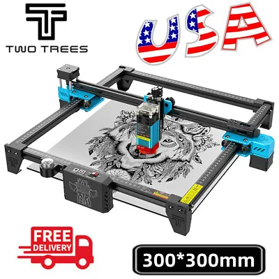 Buy TwoTrees TTS-55 Laser Engraving Machine 40W CNC Desktop Laser Engraver 30*30cm • 199.99$