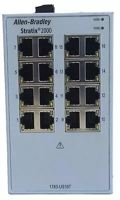 Buy Allen-Bradley 1783-US16T STRATIX 2000 Ser B Unmanaged Ethernet Switch • 129.99$