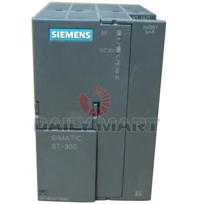 Buy Brand New Siemens 6E7S 361-3ca01-0aa0 Simatic S7-300 Interface Module IM 361 PLC • 359.97$