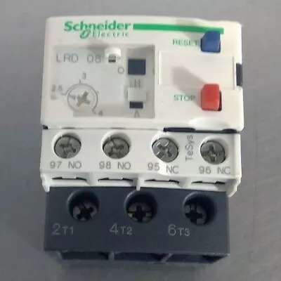 Buy Schneider Electric LRD 08 Thermal Overload Relay LRD08                      4E-8 • 12.60$