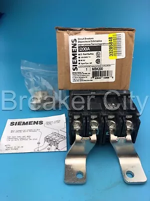 Buy Siemens MBK200 200 Amp 2 Pole Circuit Breaker ITE 240V EQ9685 200A QP Main *NEW • 349.99$