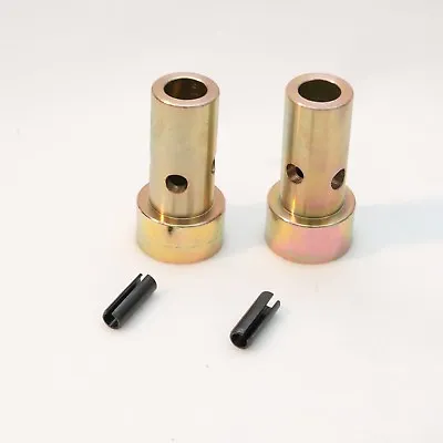 Buy PAIR Of Cat 1 Quick Hitch Adapter Bushings Category I 3-pt Tractor, Bushing Set • 29.99$