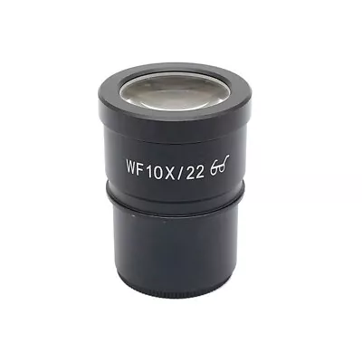 Buy WF10X/22 Stereo Microscope Eyepiece High Eyepoint Wide Field W/ Mount Size 30mm • 14.39$