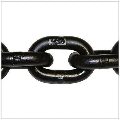 Buy 9/32  X 30' Grade 80 Lifting Chain Alloy Steel 3.500 Lbs Tow Truck Overhead Auto • 67.08$