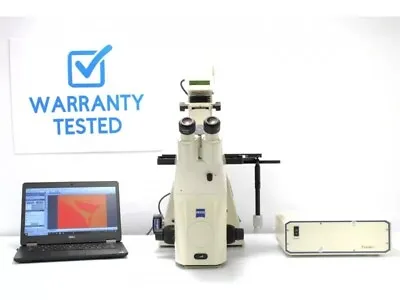 Buy Zeiss Axiovert 200 Inverted Fluorescence Microscope (New Filters) • 10,495$