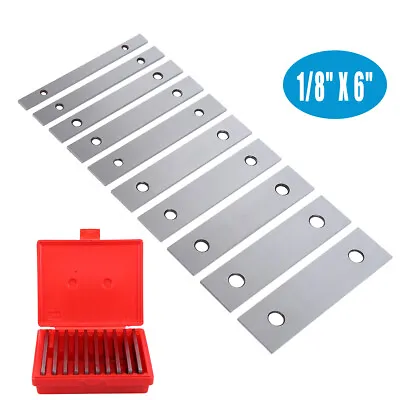 Buy 10Pair 1/8 X 6  Precision Parallel Set Hardened Steel In Case 0.0001  Ultra Thin • 34.41$