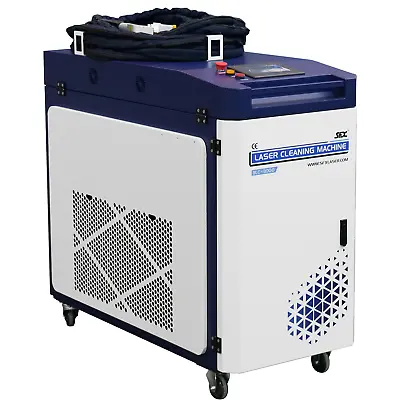 Buy Powerful 3000W Laser Cleaning Machine Rust/Paint/Stains/Oil Remover 380V 3ph • 18,809.05$