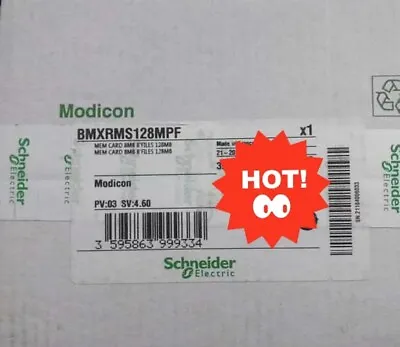 Buy BMXRMS128MPF Schneider Electric Modicon Memory Card 8 MB For M340 - Brand New • 270$