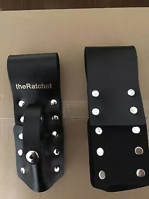 Buy TheRatchet: Black Leather Scaffold Wrench/ Ratchet / Podger / Spanner Holder • 14.99$