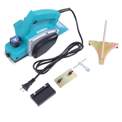 Buy ✅800W Electric Planer Hand Woodworking Wood Cutting Tool Machine Surface Tool✅ • 41.99$