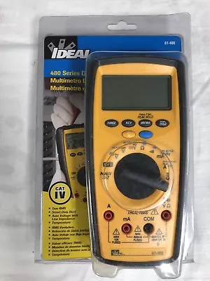 Buy IDEAL Electrical 61-486 486 Series Commercial-Grade Digital Multimeter • 264.99$