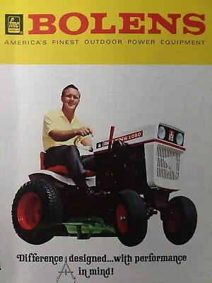 Buy Bolens 850 1050 1250 Suburban Lawn Garden Tractor Estate Keeper Sales Brochure • 72.99$