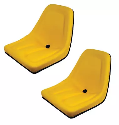 Buy New Yellow Set Of 2 Seats For John Deere Gator TM333YL Bobcat Skid Steer Case-IH • 129.99$