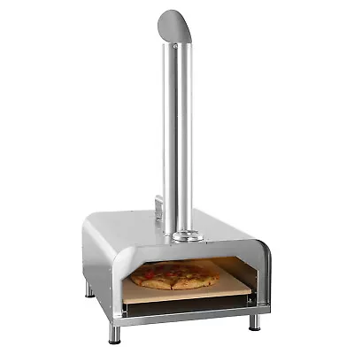 Buy GYBER Fremont Stainless Steel Outdoor Wood Fired 12  Pizza Oven (Open Box) • 150.57$