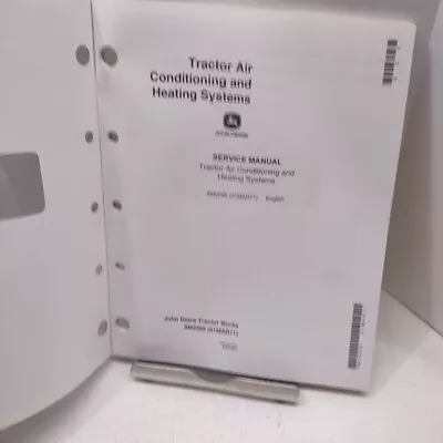 Buy John Deere  Heating & A/C Shop Service Repair Manual SM-2089 • 24.99$