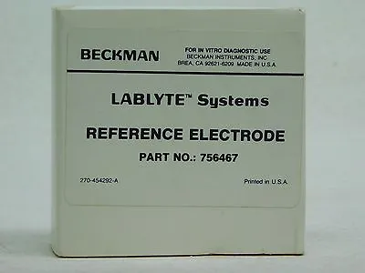 Buy Beckman Instruments Coulter LABLYTE Systems Reference Electrode #756467 BM • 39.99$