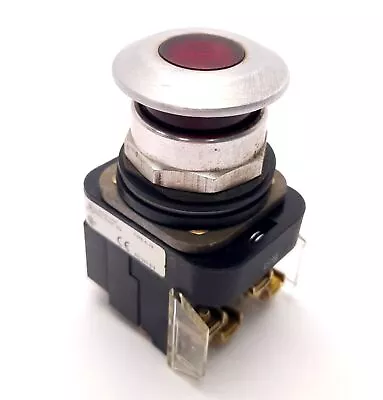Buy Allen Bradley 800T-FXP16A1 Illuminated Red Push/Pull E-Stop Switch, 120VAC • 74$