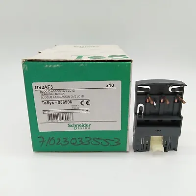 Buy Schneider Electric GV2AF3 Terminal Block Box Of 10 • 39.50$