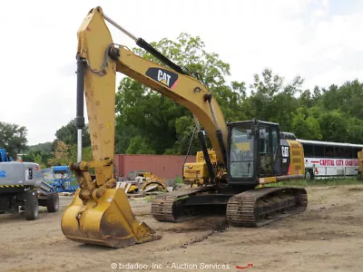 Buy 2015 Caterpillar 326FL Hydraulic Excavator Trackhoe Cab AC Bucket CAT • 1$