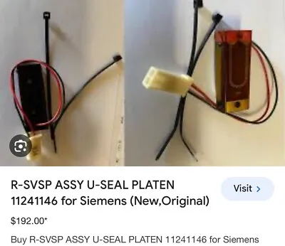 Buy SIEMENS-BAYER(German) U Seal Platen PN：10456285 For Siemens Dimension • 50$