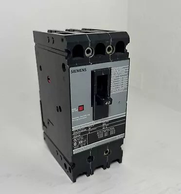 Buy Siemens HHED63B040 40A Sentron Circuit Breaker Type HHED6 600V 3 Pole ITE 40 Amp • 195$