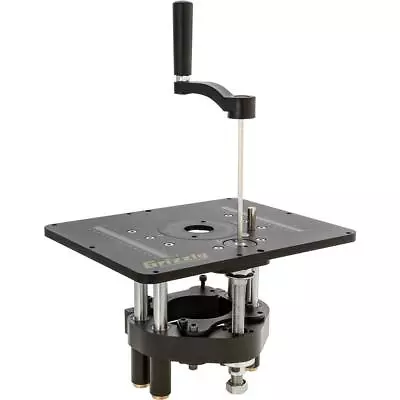Buy Grizzly T31637 Router Lift With 12  X 9  Table Insert • 512.95$