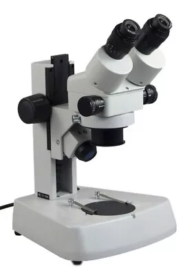 Buy Binocular Stereo ZOOM Microscope Large Base 7X-45X With Dual Halogen Lights • 425.99$