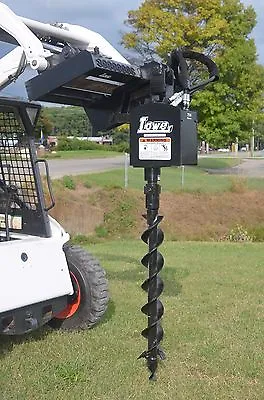 Buy Lowe 750 Round Auger Drive With 6  Bit Fits Skid Steer Loader Quick Attachment • 2,364.99$