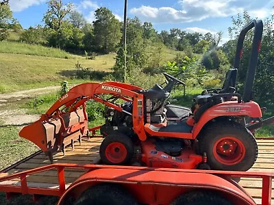 Buy Kubota BX 24 AWD Front End Loader With Mower Deck • 3,100$