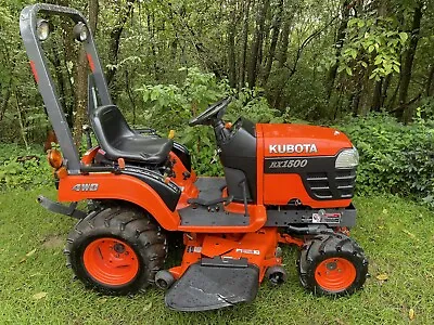 Buy 2005 Kubota Bx1500 Diesel Compact Tractor 4wd Hydrostatic 591 Hours Sold • 9,999$