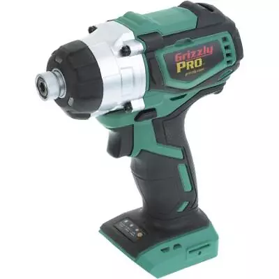 Buy Grizzly PRO T30291 20V Brushless 1/4  Impact Driver - Tool Only • 150.95$