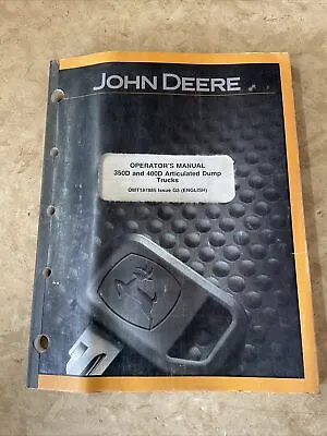 Buy John Deere 350D, 400D Articulated Dump Trucks Operators Owners Manual • 79.99$